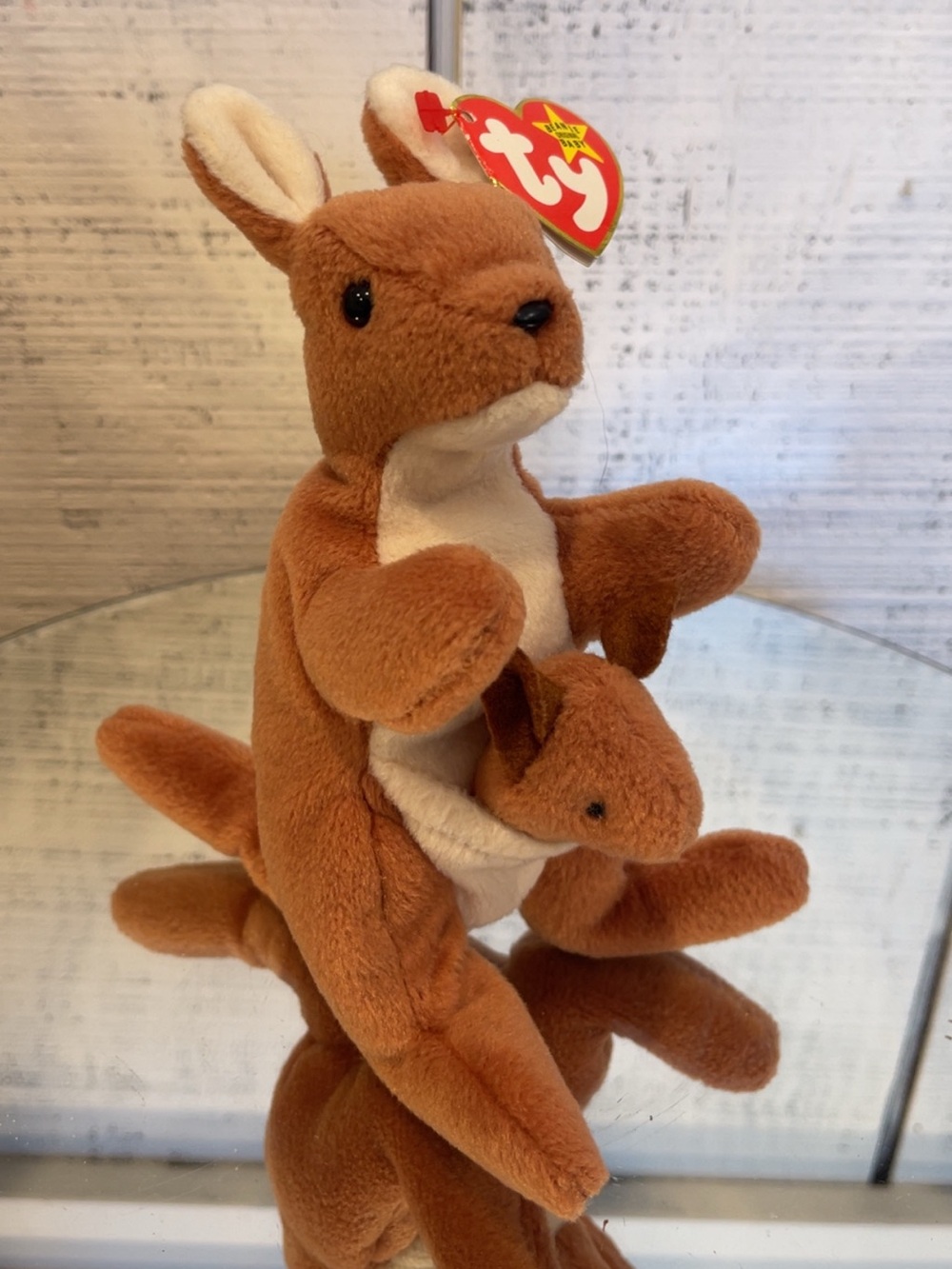 ‘96 - Ty - Pouch the Kangaroo Beanie Baby